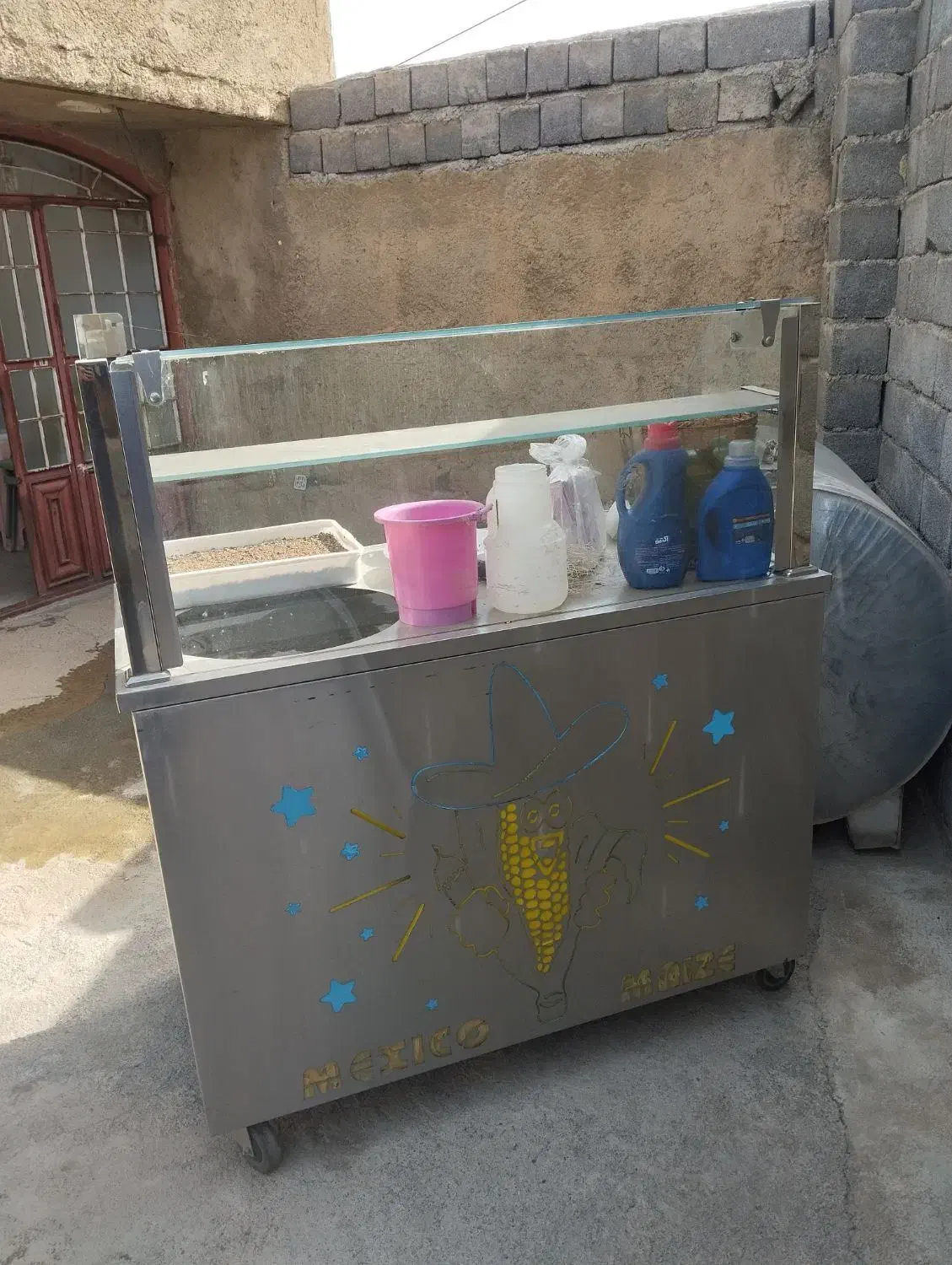 میز کار و دستگاه ذرت مکزیکی|فروشگاه و مغازه|سنندج, |دیوار