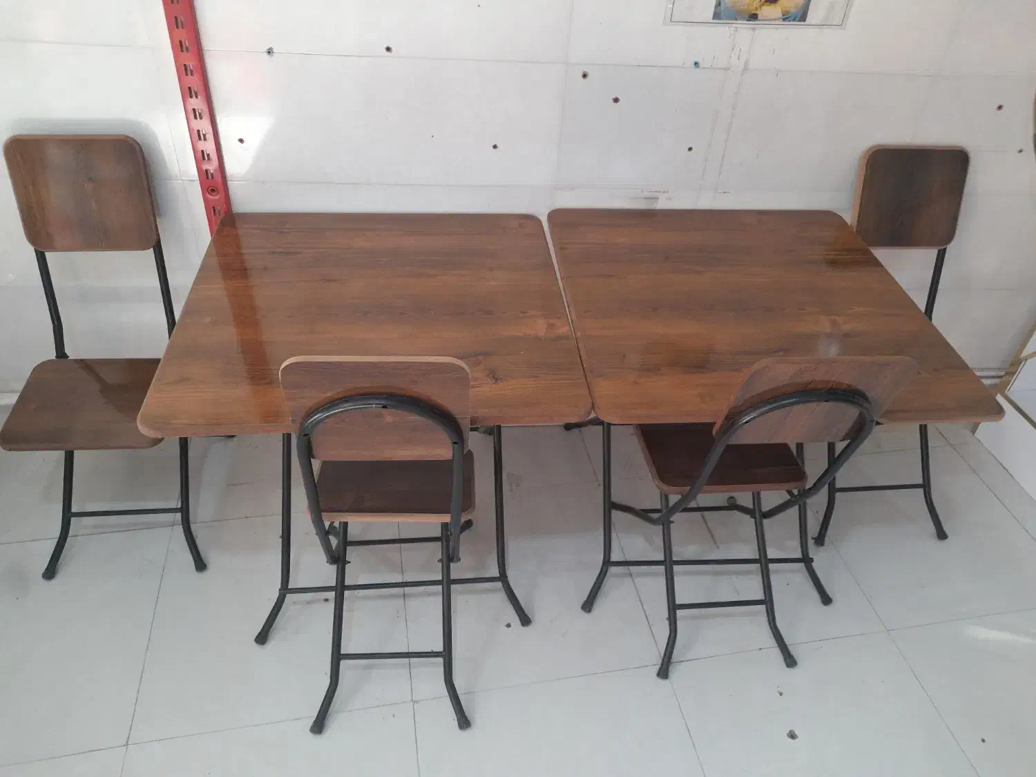 میز و صندل تاشو|میز و صندلی غذاخوری|ایلخچی, |دیوار