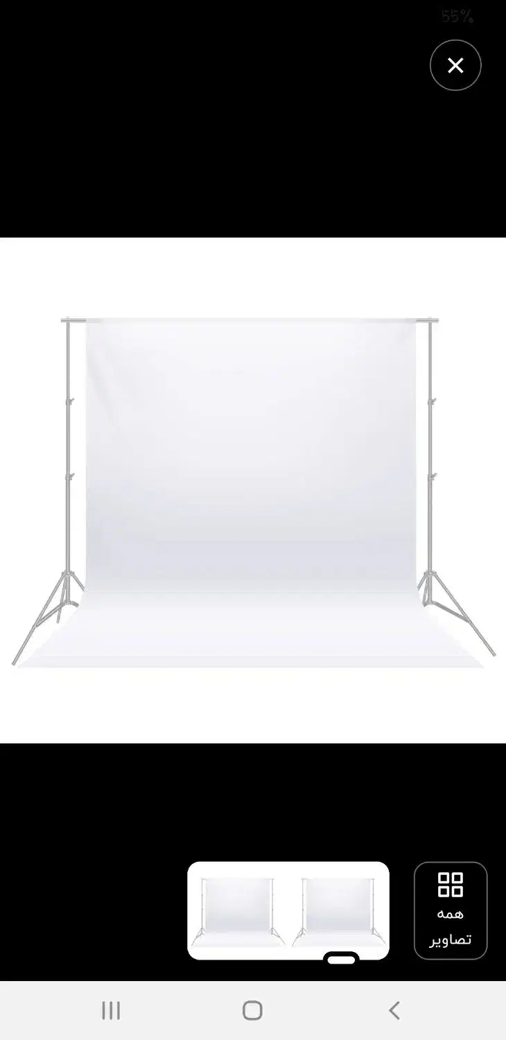 فون عکاسی (پرده عکاسی) ۳*۳|دوربین عکاسی و فیلمبرداری|مشهد, جاهد شهر|دیوار