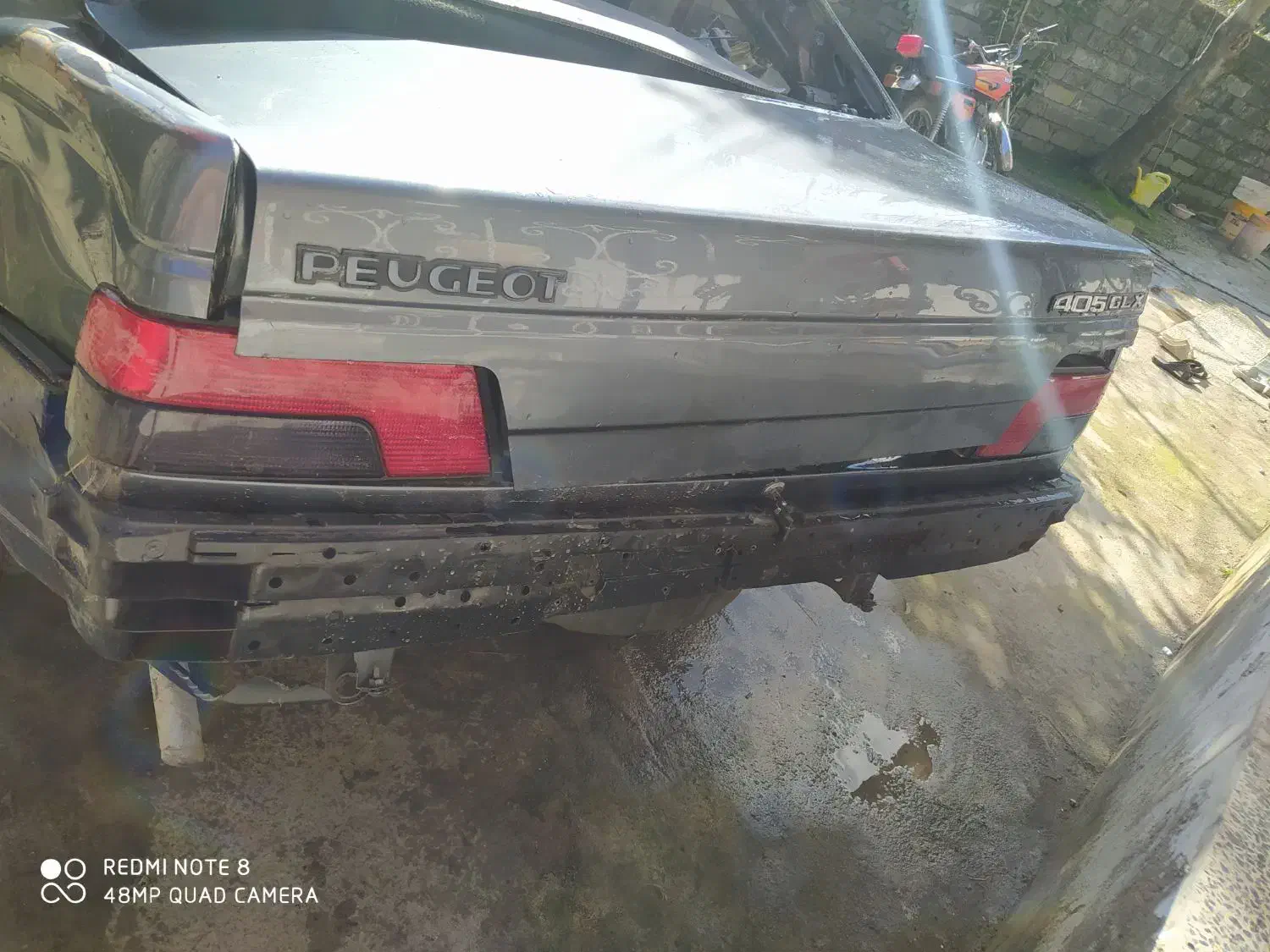 پژو ۴۰۵ مدل 93 تصادفی|خودرو سواری و وانت|اردبیل, |دیوار