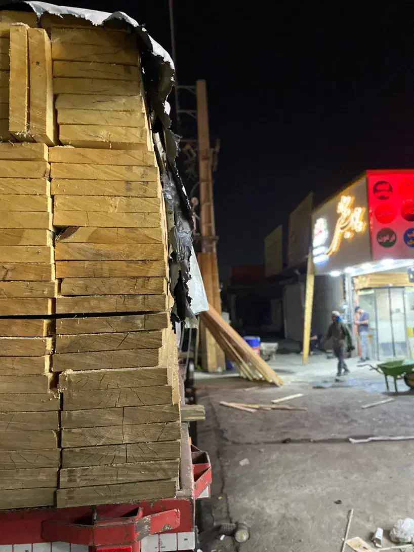 تخته زیرپایی روسی بشکه بنایی قالب بندی تخته بنایی|مصالح و تجهیزات ساختمان|تهران, شهرک ابوذر|دیوار