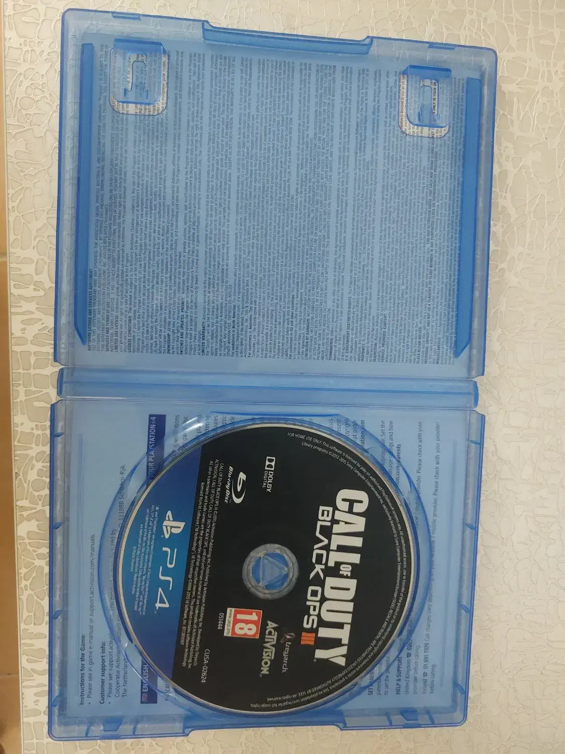 دیسک بازی call of duty black ops 3 برای pes4|کنسول، بازی ویدئویی و آنلاین|نکا, |دیوار