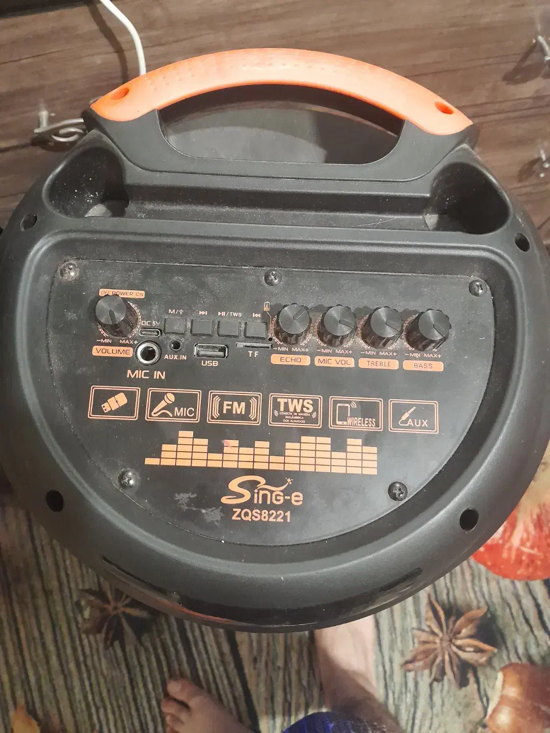 اسپیکر sing e8221 در حد|سیستم صوتی خانگی|پرند, فاز ۵|دیوار