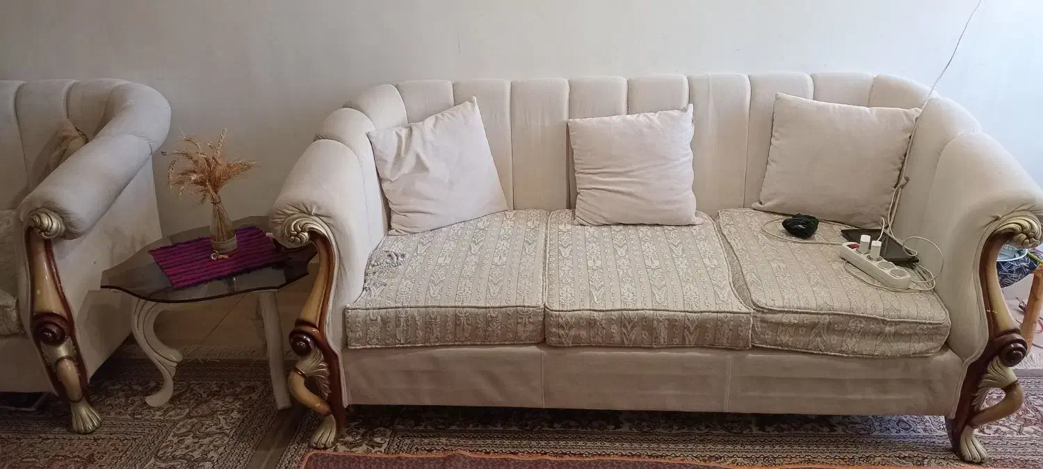 مبل راحتی هفت نفره|مبلمان خانگی و میز عسلی|کلاله, |دیوار