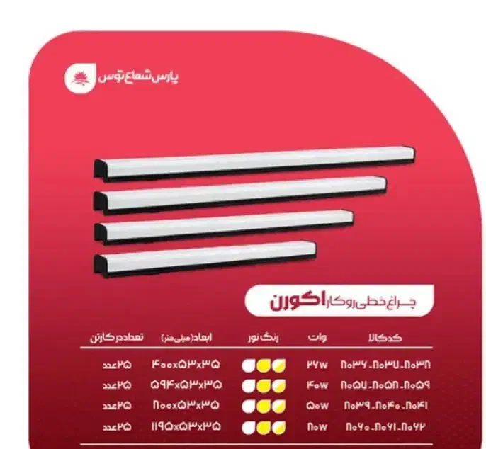 لامپ هالوژن و براکت مهتابی شاهچراغ و پارس شعاع|لامپ و چراغ|قم, شهدا|دیوار