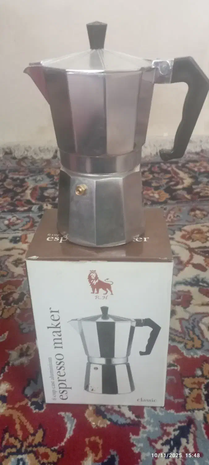 قهوه جوش.اسپرسو|سماور، چای‌ساز، قهوه‌ساز|خمینی‌شهر, |دیوار