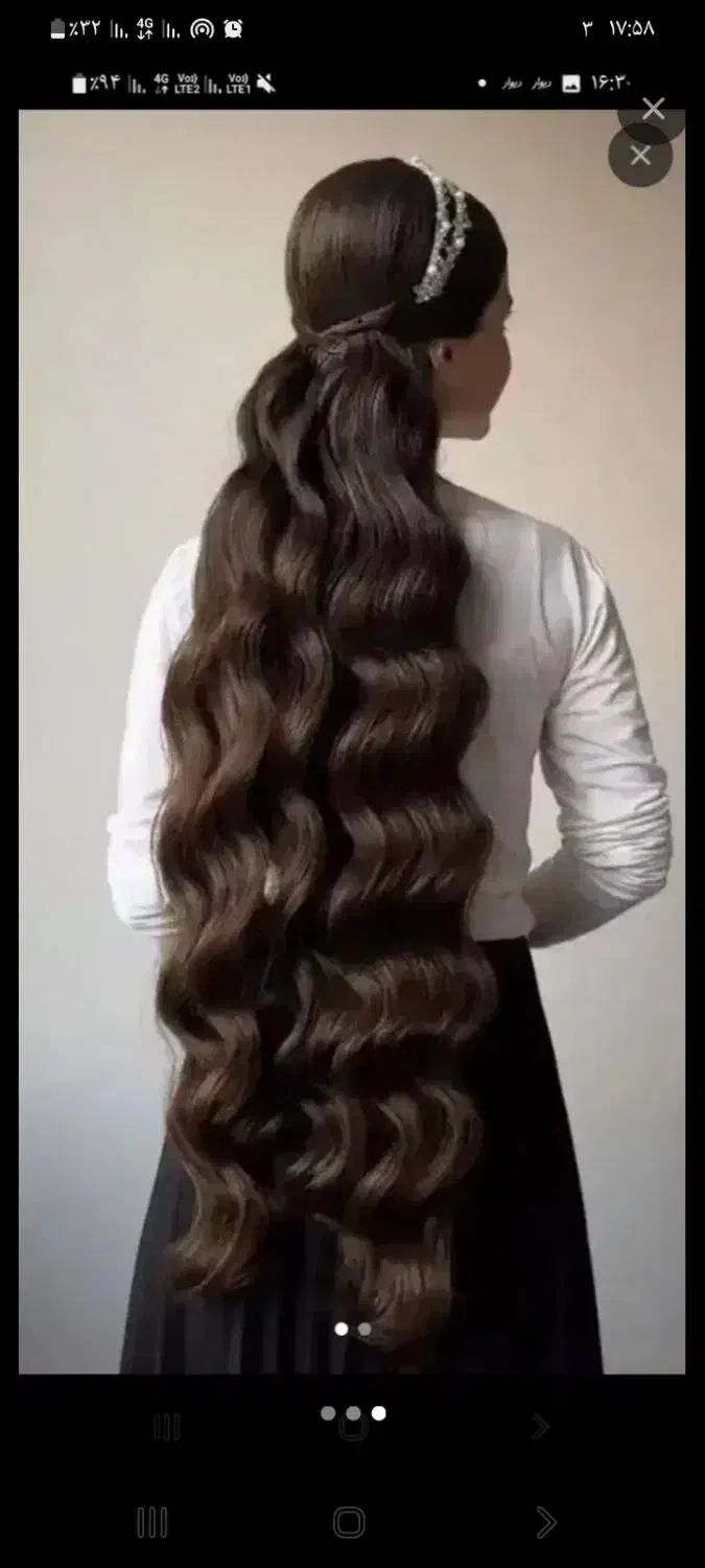 مو رنگ شده|آرایشی، بهداشتی، درمانی|خرم‌آباد, |دیوار