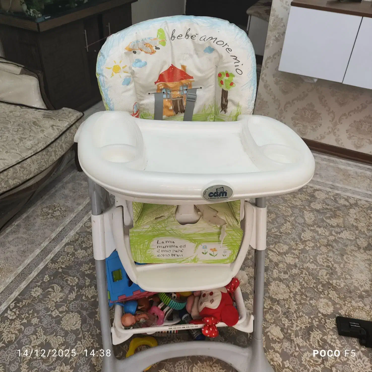 صندلی غذا کودک|تخت و صندلی بچه|تهران, صاحب الزمان|دیوار