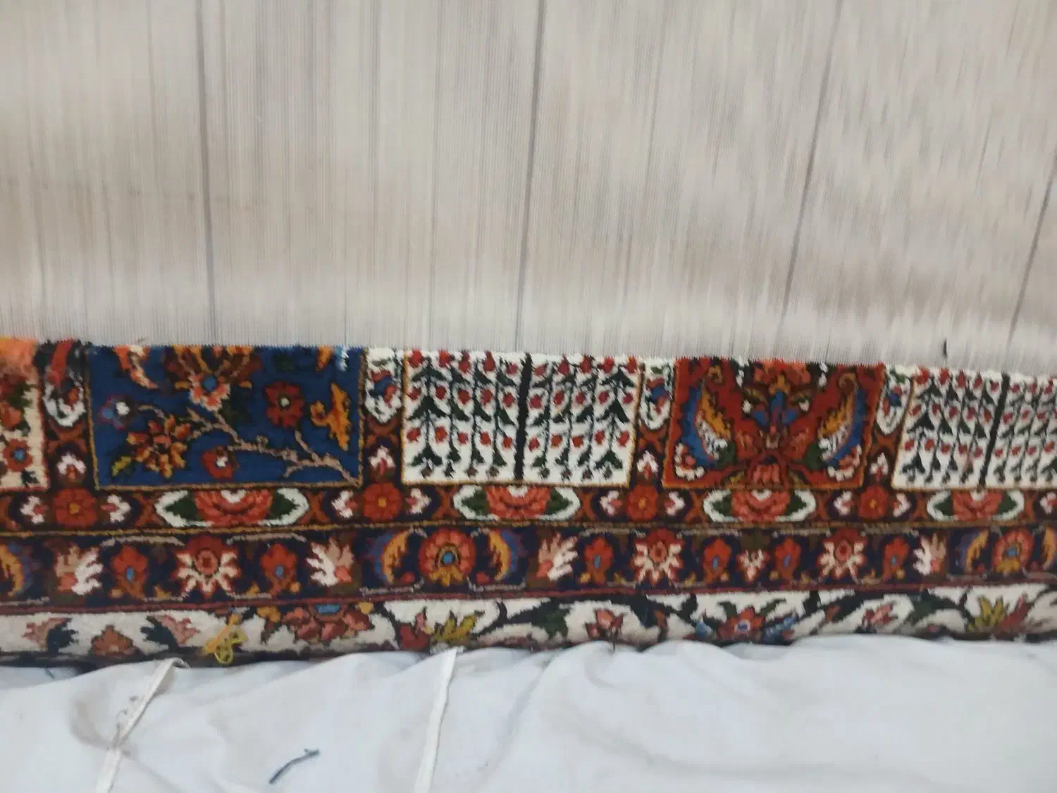 فروش قالی ۲در ۳ تا نیمه خشت اول بافتم|فرش|سامان, |دیوار