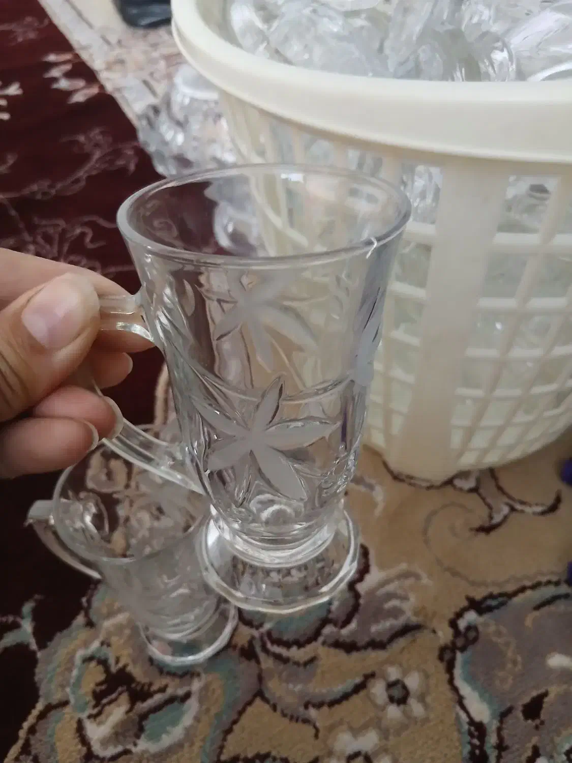 استکان یاقوت|ظروف سرو و پذیرایی|میاندوآب, |دیوار