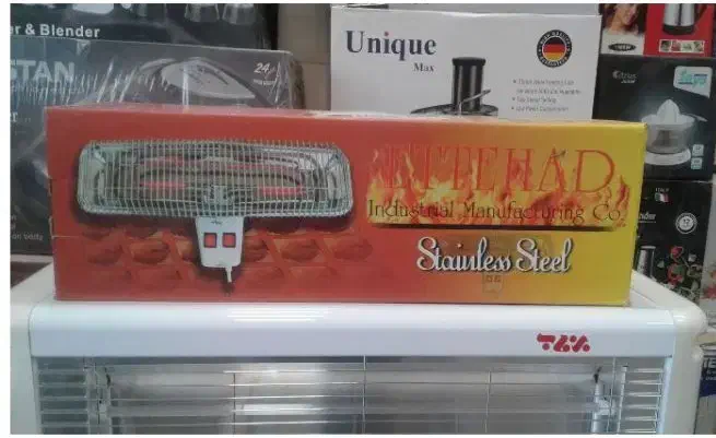 بخاری برقی حمام دیواری کم مصرف نو آکبند|بخاری، هیتر، شومینه|اصفهان, فرح آباد|دیوار