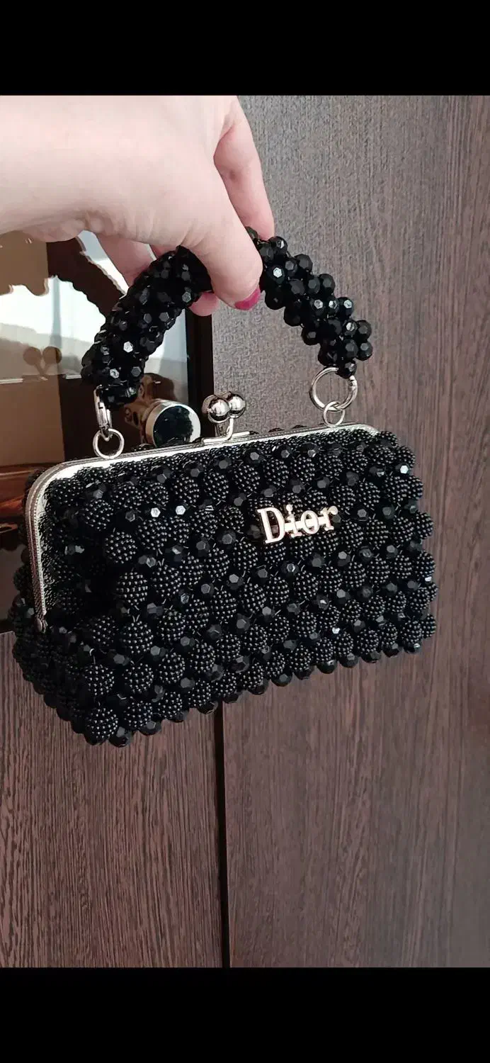 کیف مجلسی مرواریدی|کیف، کفش، کمربند|سیلوانه, |دیوار