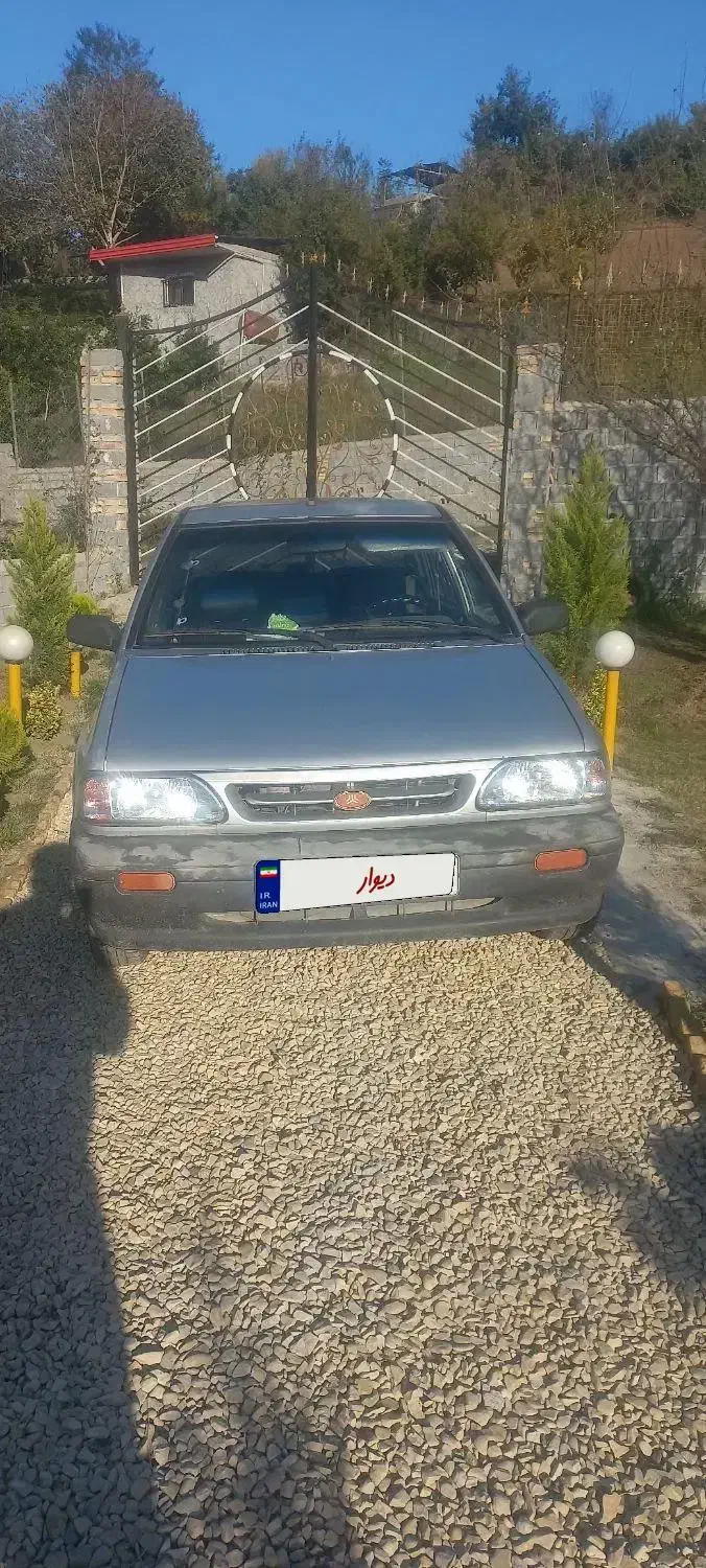 پراید دوگانه سوز کارخونه نقره ای مدل ۸۷|خودرو سواری و وانت|قائم‌شهر, |دیوار