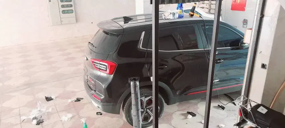 نصب شیشه دودی آنتی حرارتیNANOواردات قطرirvez|خدمات موتور و ماشین|شیراز, باغ تخت|دیوار