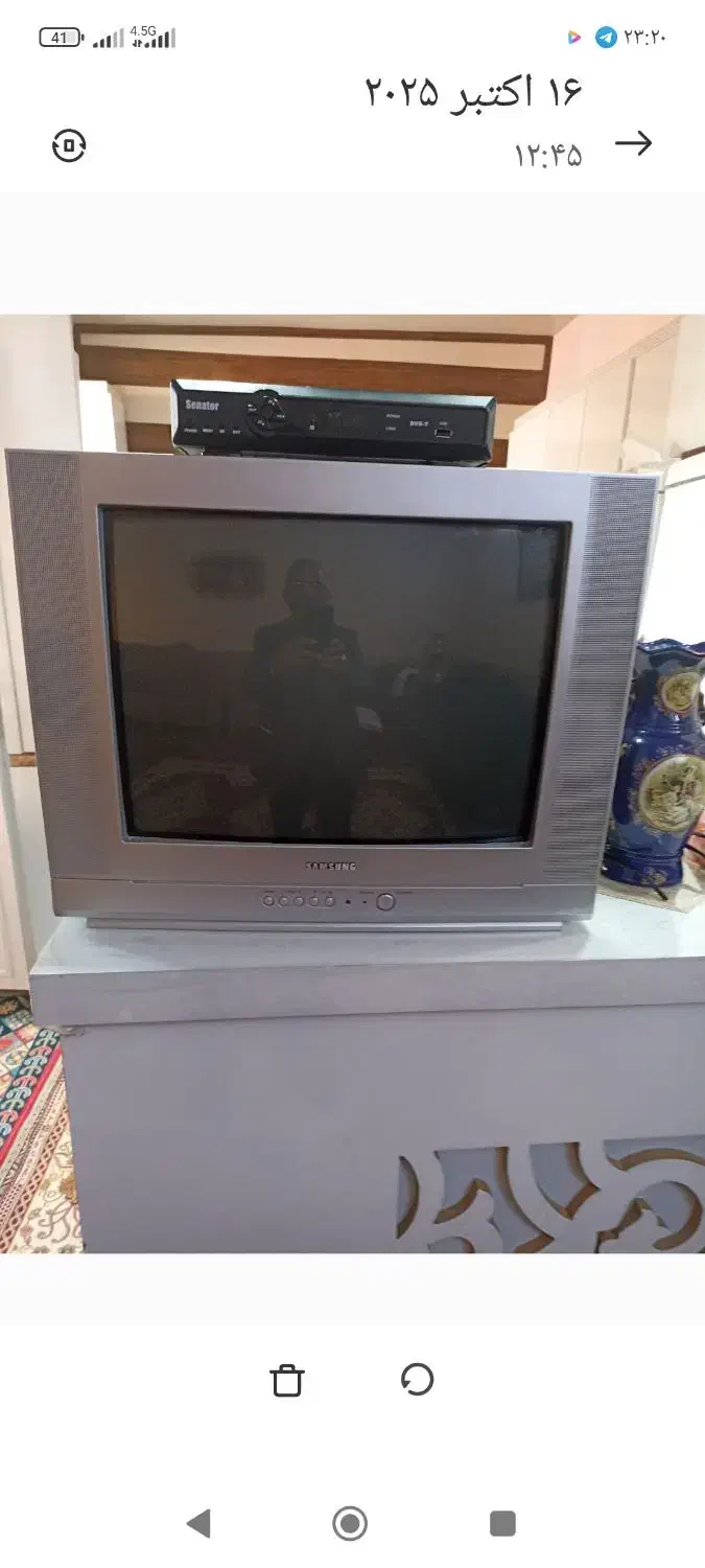 تلویزیون نو همراه با دستگاه دیجیتال|تلویزیون و پروژکتور|اهر, |دیوار