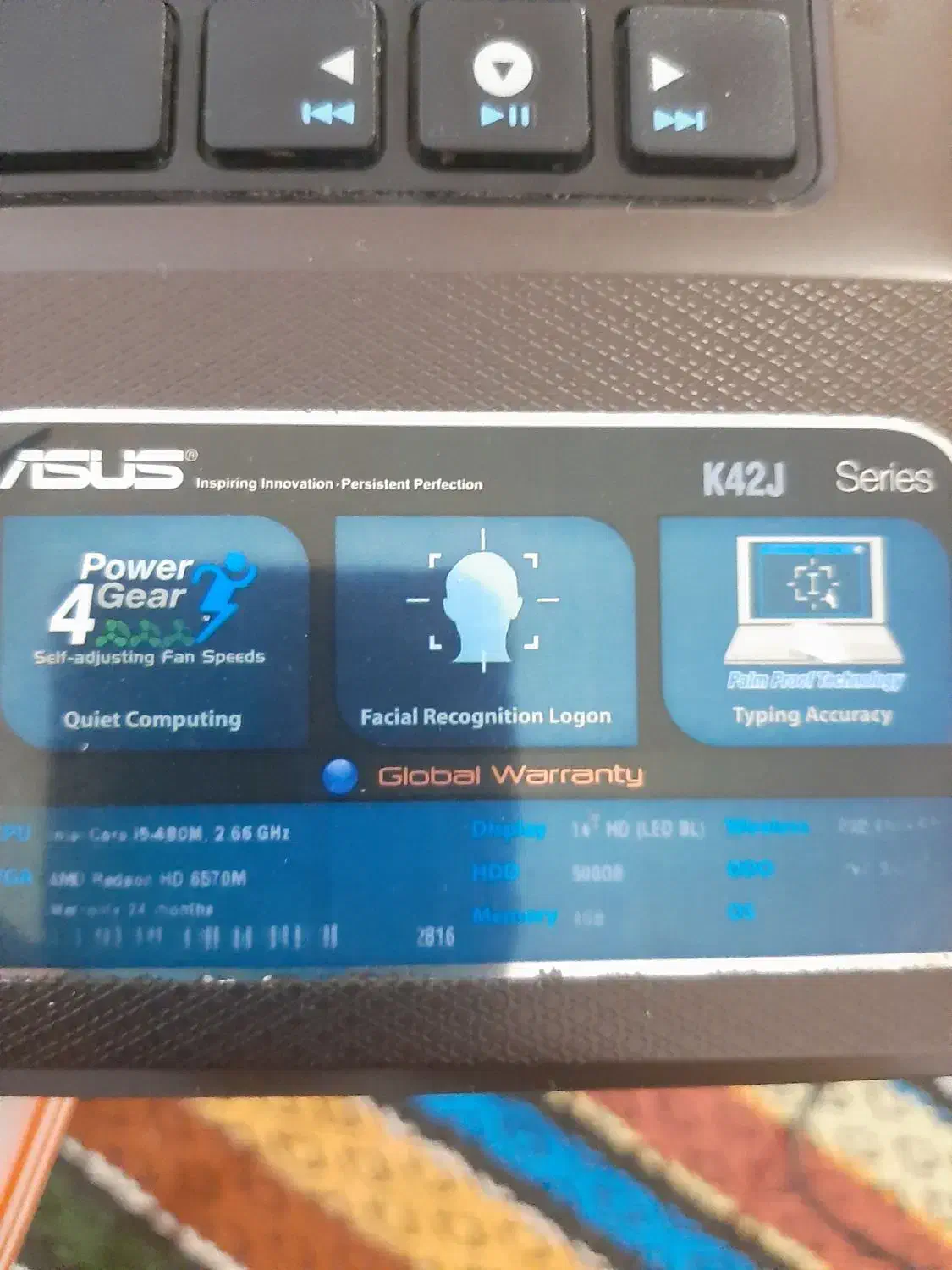 لپ تاپ اصل asus|رایانه همراه|ارومیه, |دیوار