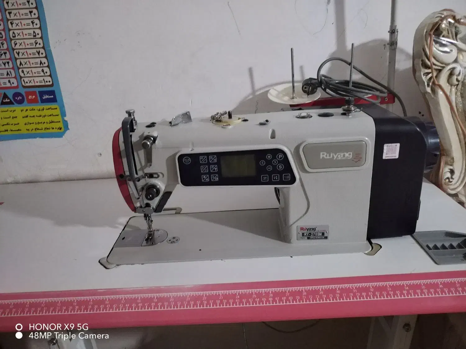 چرخ خیاطی راسته دوز|چرخ خیاطی و ریسندگی|مشهد, بهمن|دیوار