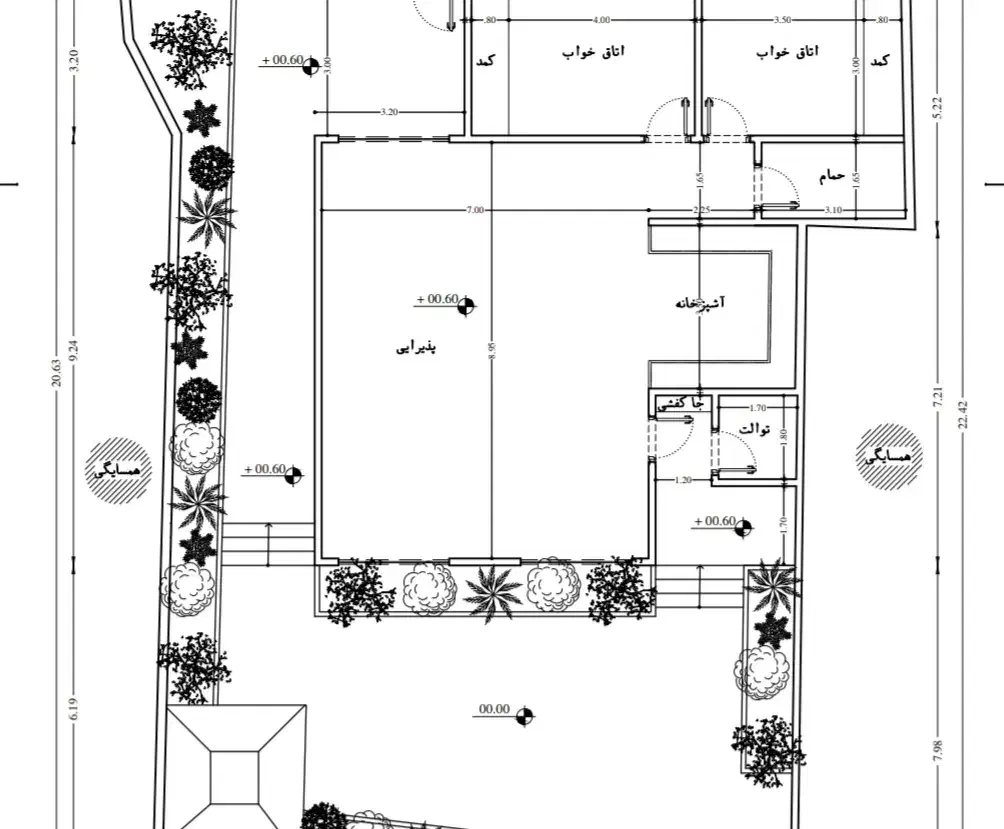 زمین مناسب ساخت ویلا قمصر|فروش زمین و ملک کلنگی|قمصر, |دیوار