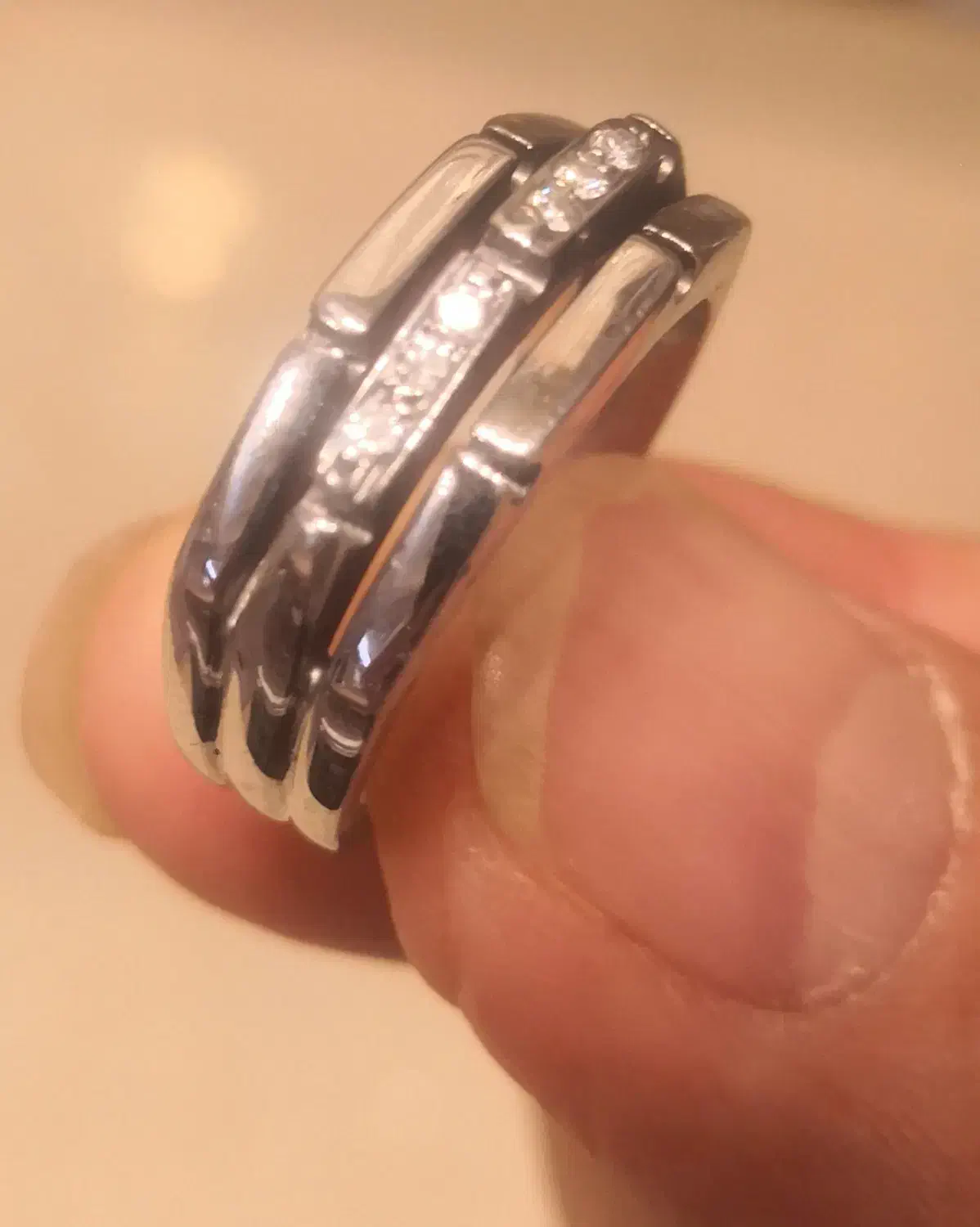 گوشواره طلا 4 گرم و انگشتر 8 گرم با فاکتور|جواهرات|تهران, نیروی هوایی (پیروزی)|دیوار