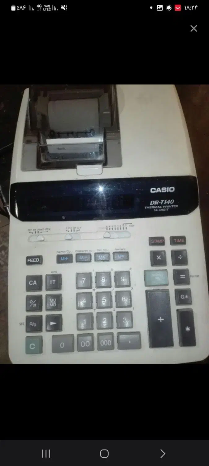 ماشین حساب برقی کاسیو|لوازم التحریر|کاشان, شهرک ۲۲ بهمن|دیوار