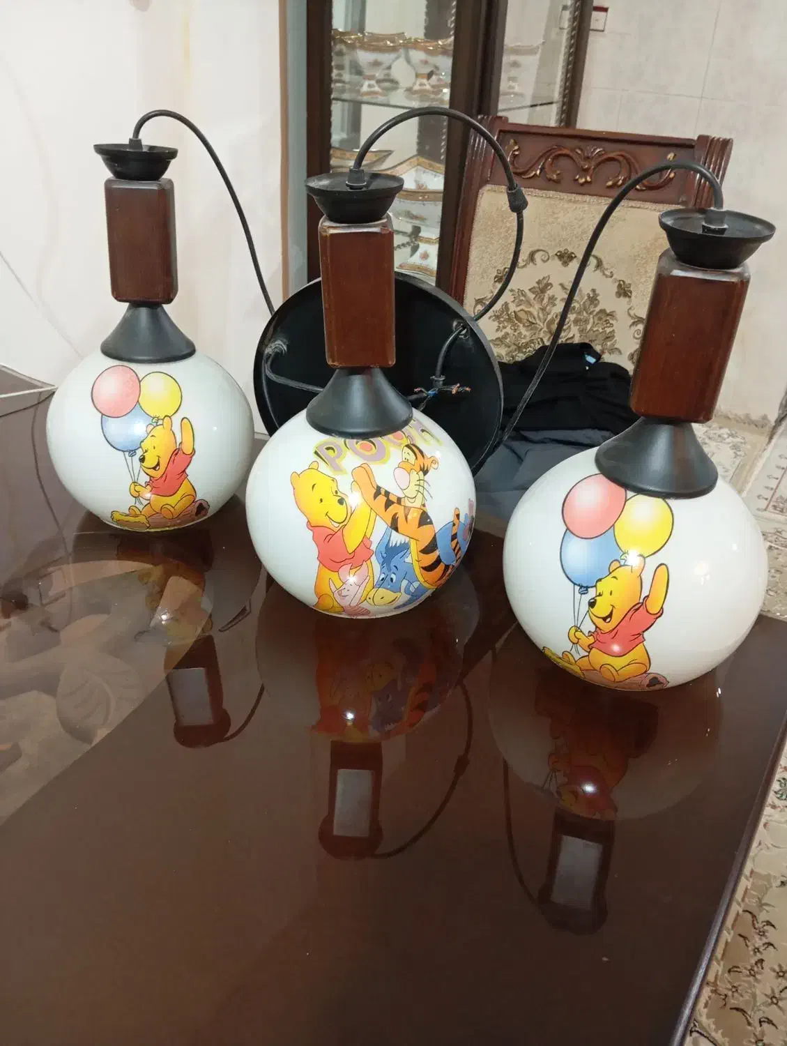 لوستر اتاق کودک|لوستر و چراغ آویز|تویسرکان, |دیوار