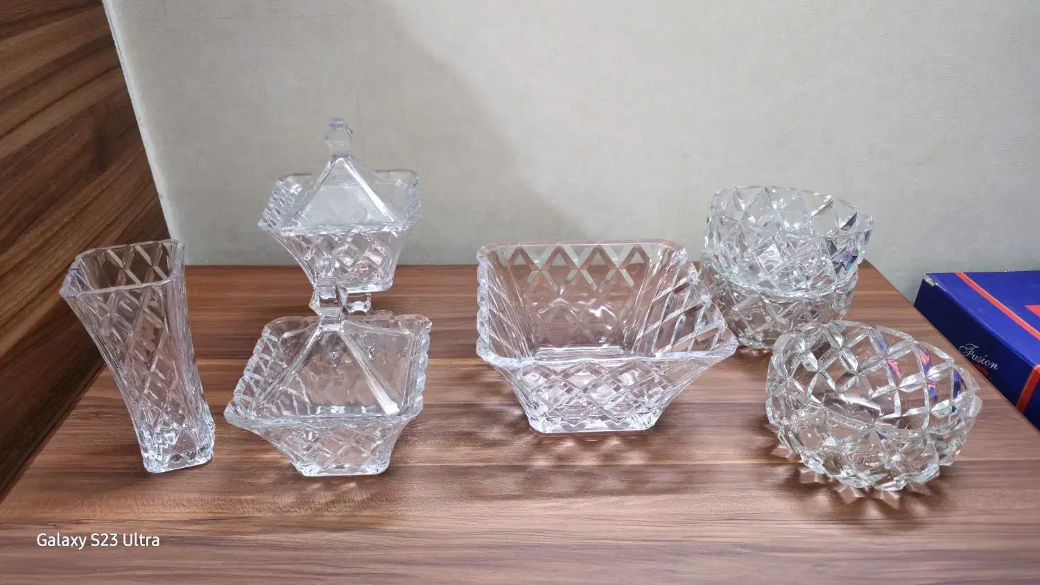 میوه خوری کریستال.ظروف تویو ژاپن.سینی کریستال.|ظروف سرو و پذیرایی|قم, علی آباد|دیوار