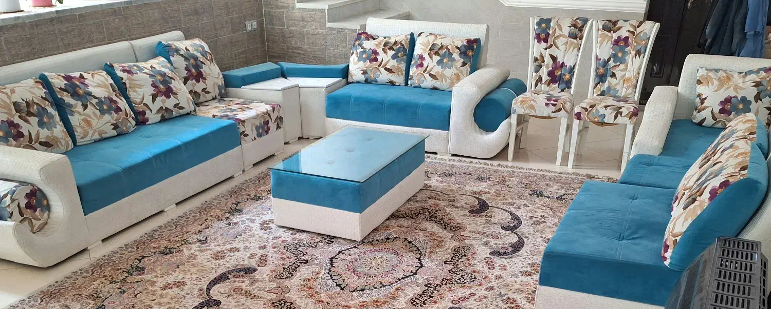 سرویس مبل ۱۱ نفره ۴۰ میلیون تومان|مبلمان خانگی و میز عسلی|داراب, |دیوار