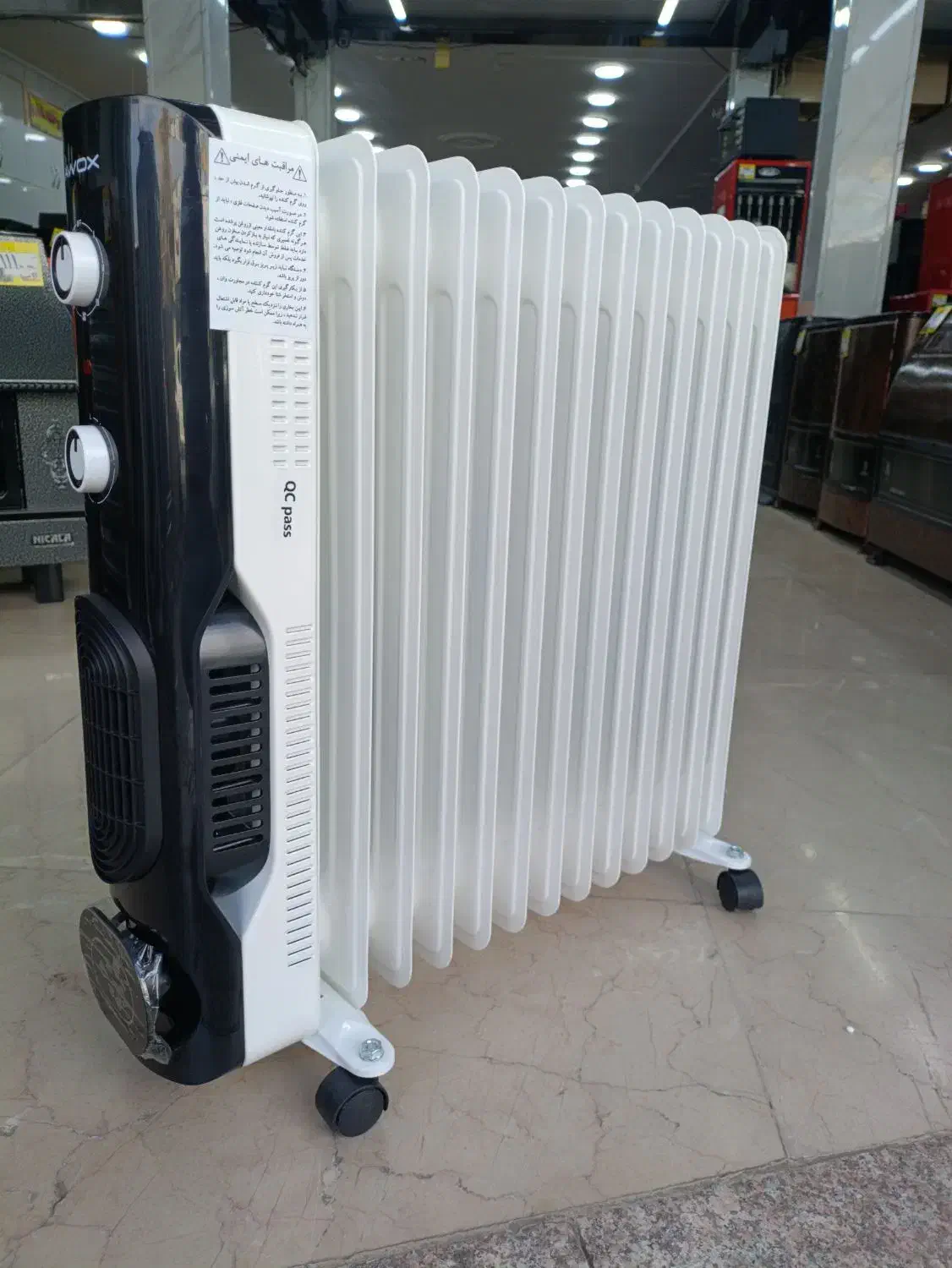 (اقساط ۱۲ماه بدون ضامن) رادیاتور برقی اوکس|آبگرمکن، پکیج، شوفاژ|کرمان, |دیوار