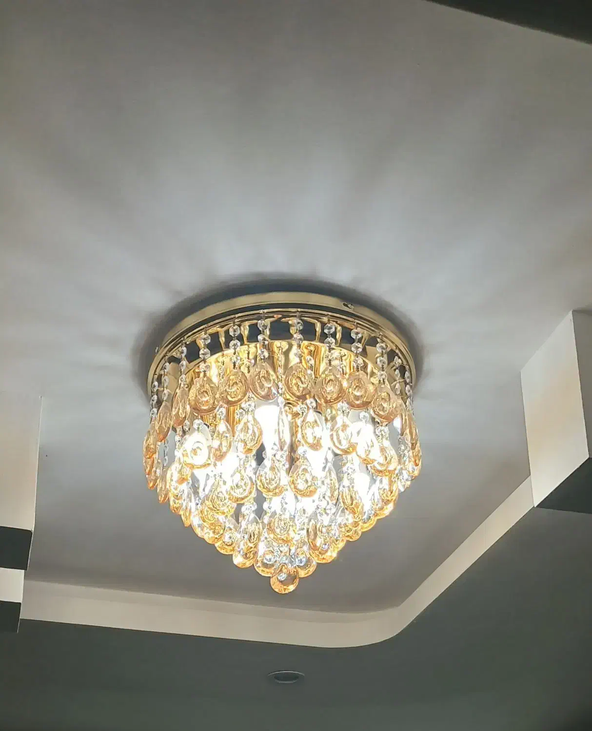 لوستر|لوستر و چراغ آویز|فومن, |دیوار