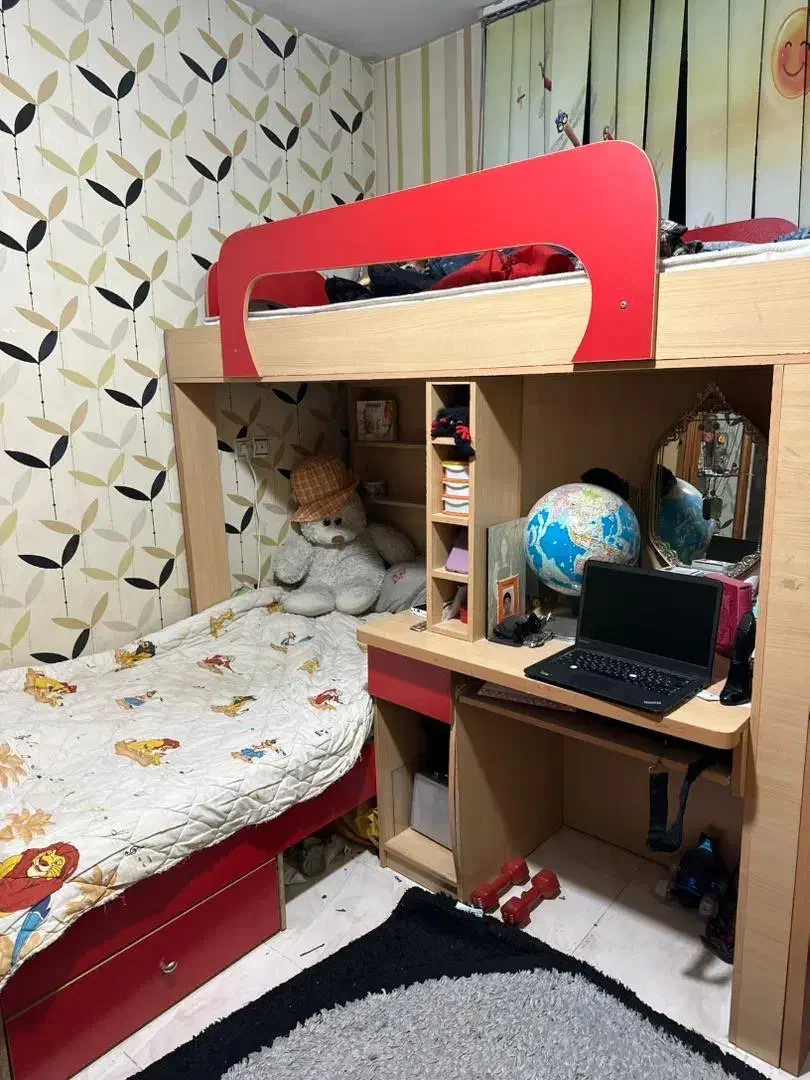 فروش تخت دوطبقه شرکتی وکیوم (جادارومحکم)|تخت و صندلی بچه|قزوین, |دیوار