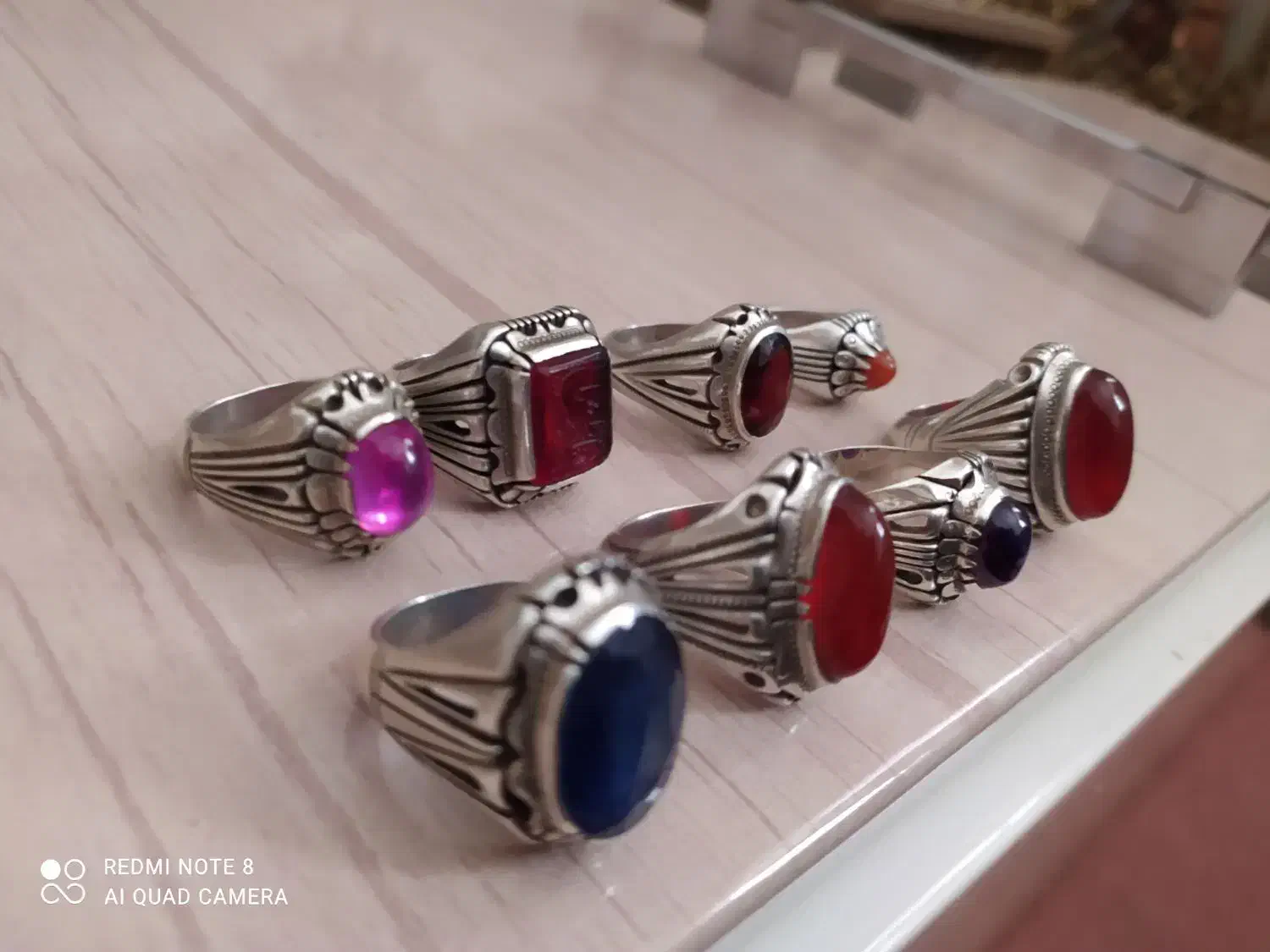 انگشتر شیخ احمد یاقوت کبود|جواهرات|زنجان, |دیوار