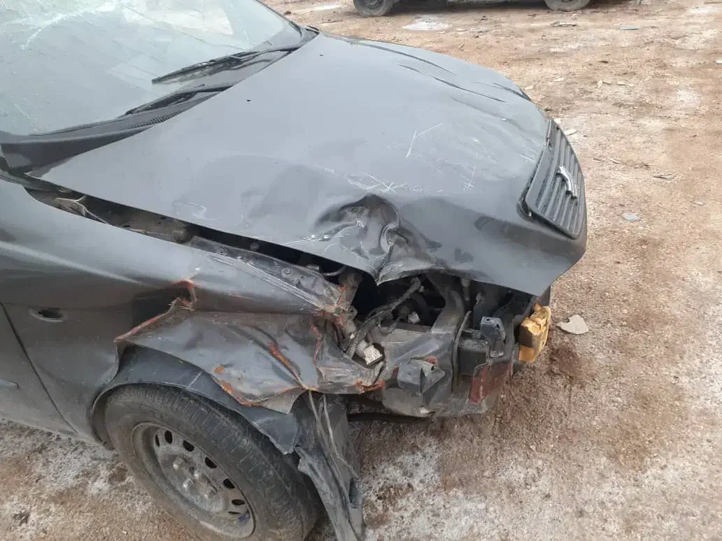 تیبا تصادفی مدل ۹۵|خودرو سواری و وانت|خرمشهر, |دیوار