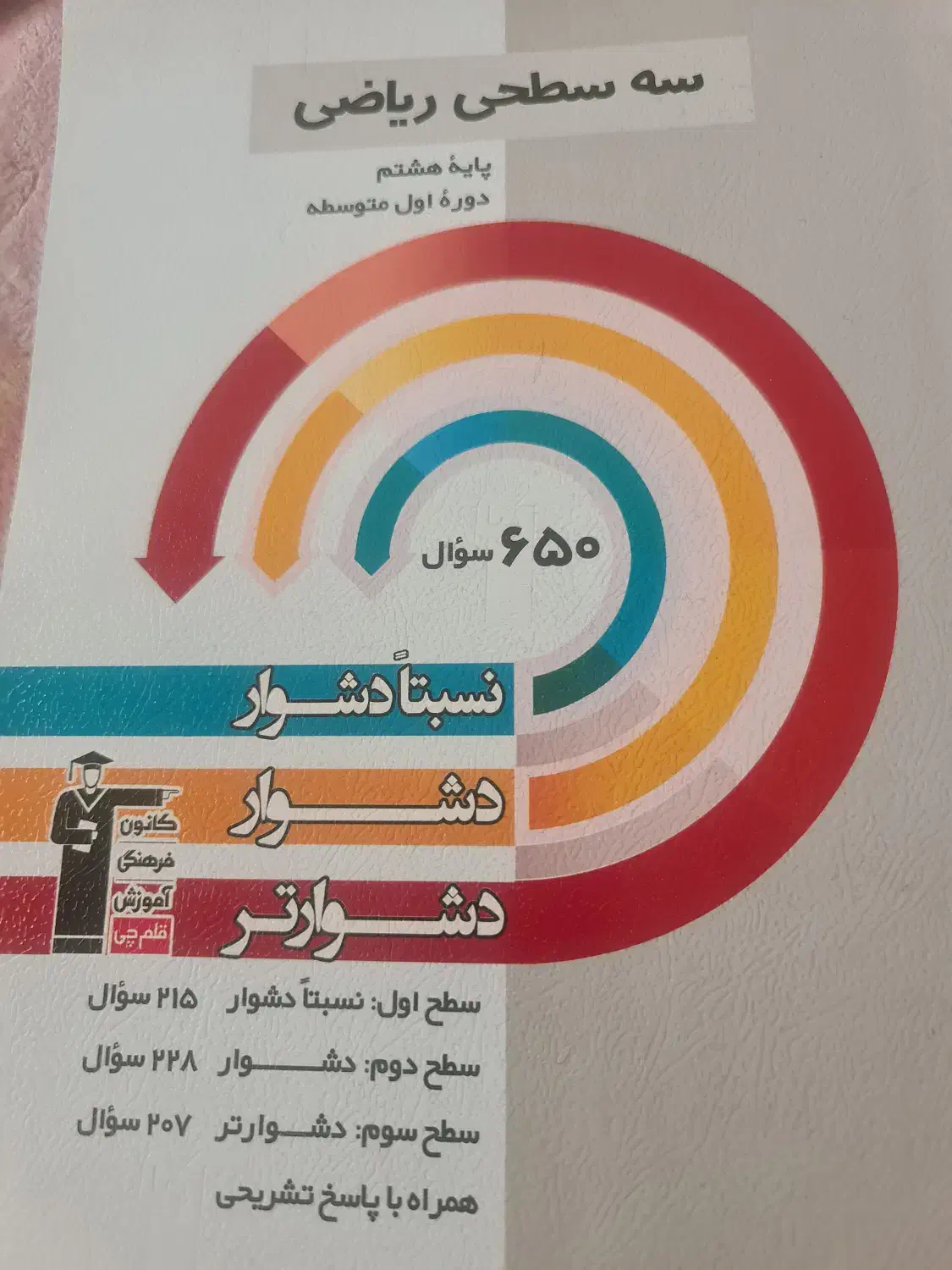 کتاب آموزشی علوم و ریاضی و کتاب درس های دیگر هشتم|کتاب و مجله آموزشی|تهران, گلستان (شهرک راه آهن)|دیوار