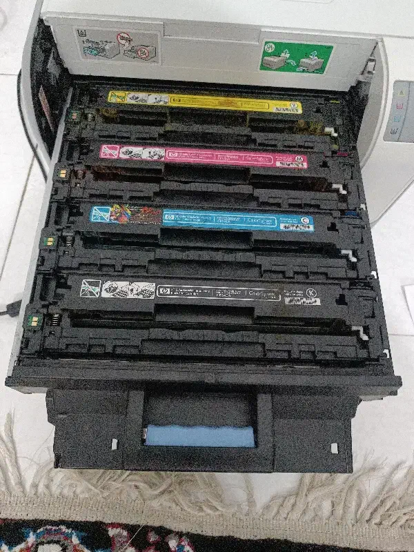 پرینتر رنگی hp لیزری|پرینتر، اسکنر، کپی، فکس|رباط‌کریم, رباط‌کریم|دیوار