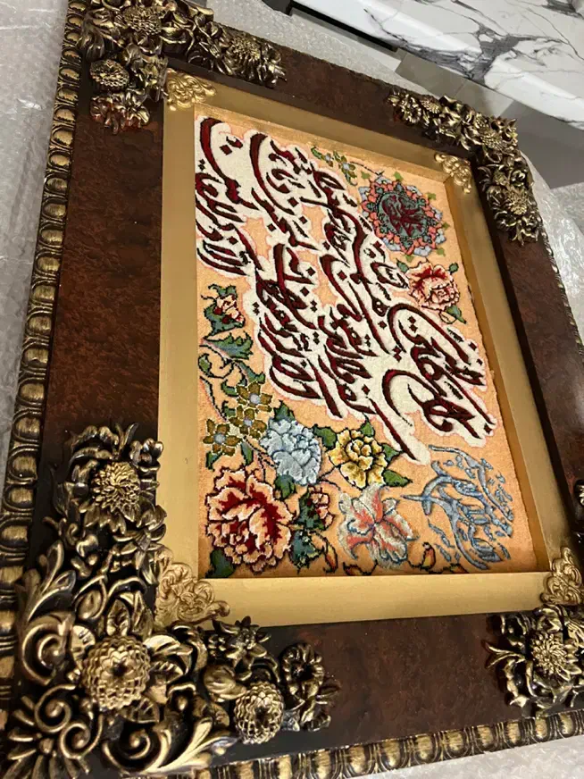 دو مدل تابلو فرش دستبافت ابریشمی|تابلو فرش|تهران, ونک|دیوار