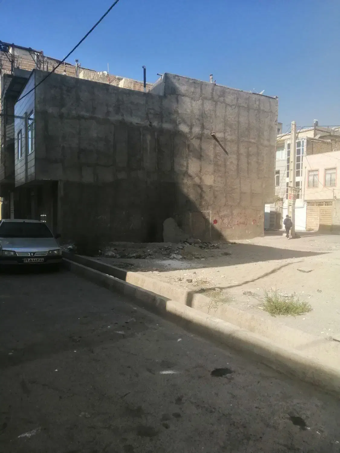 خانه معاوضه زمین دو کله100متر فروشی مشکین دشت|فروش زمین و ملک کلنگی|مشکین‌دشت, |دیوار