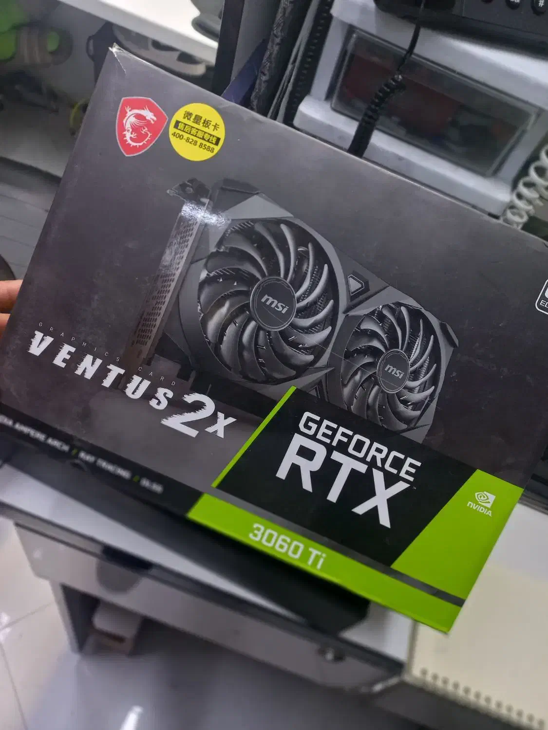 کارت گرافیک MSI RTX 3060Ti VENTUS 2X OC|قطعات و لوازم جانبی رایانه|تهران, میدان ولیعصر|دیوار