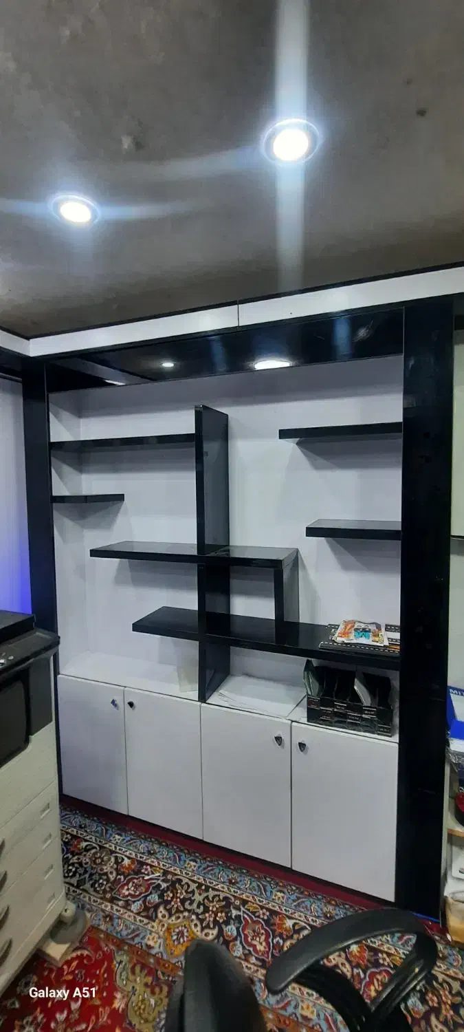 دکور فروشگاه|کتابخانه، شلف، قفسههای دیواری|اندیمشک, |دیوار