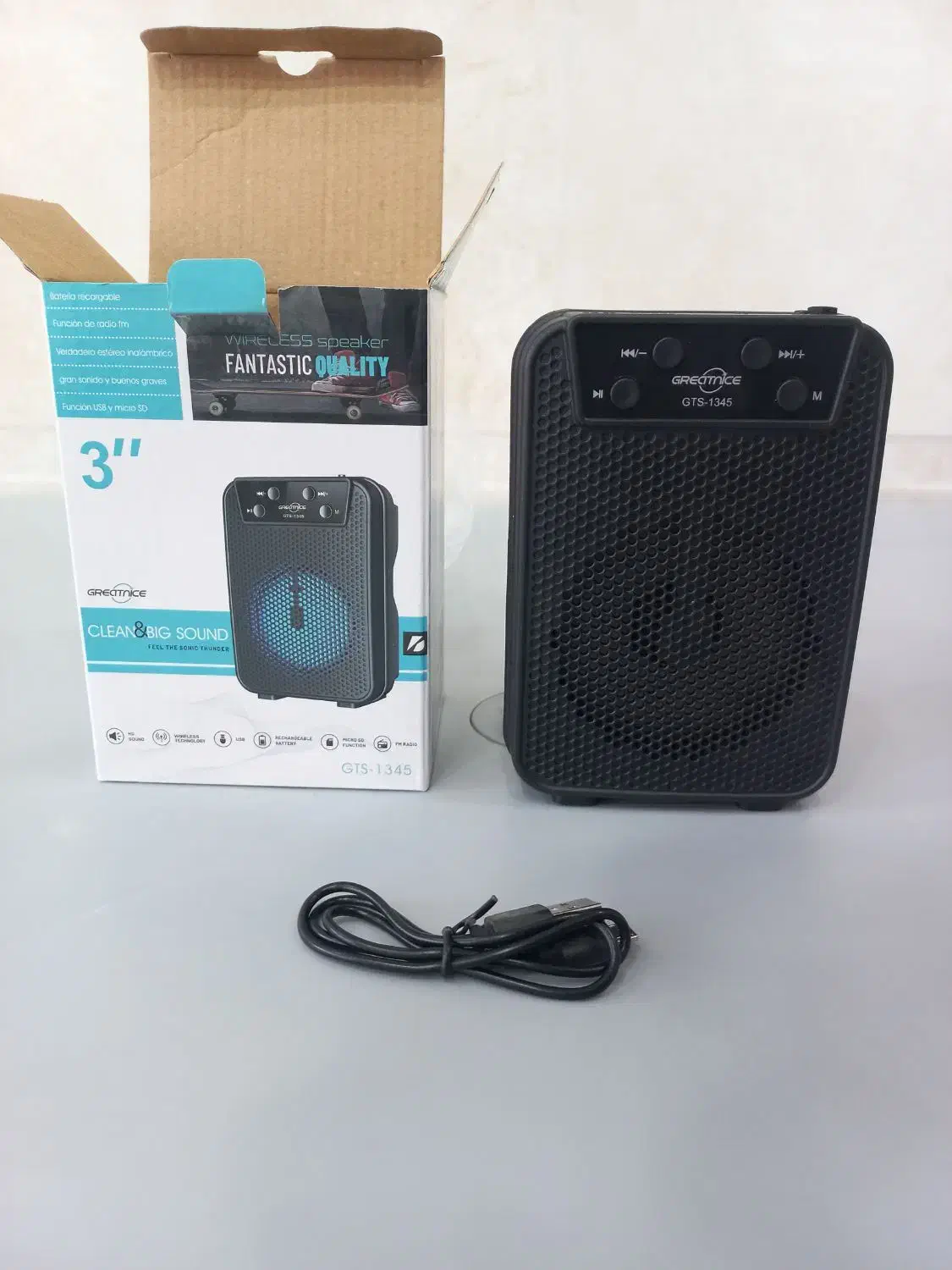 اسپیکر بلوتوثی  گریت نایس|سیستم صوتی خانگی|برازجان, |دیوار