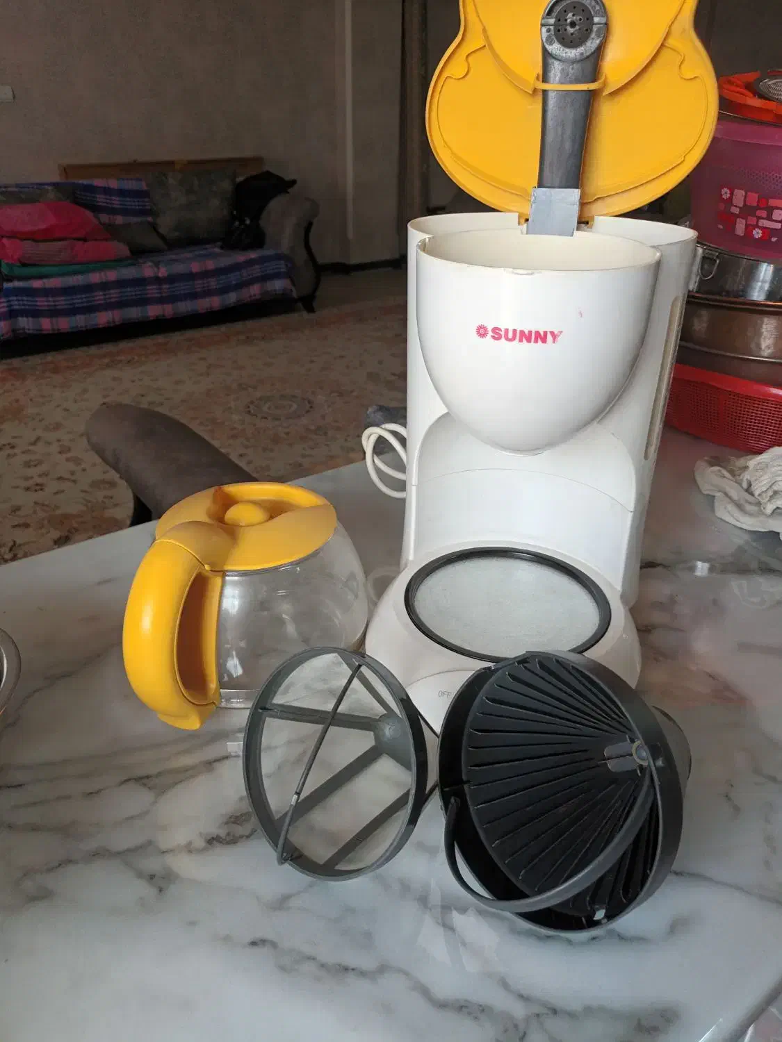 قهوه جوش سانی|قوری، کتری، قهوه‌ساز دستی|هشتگرد, فاز ۳ مهستان|دیوار