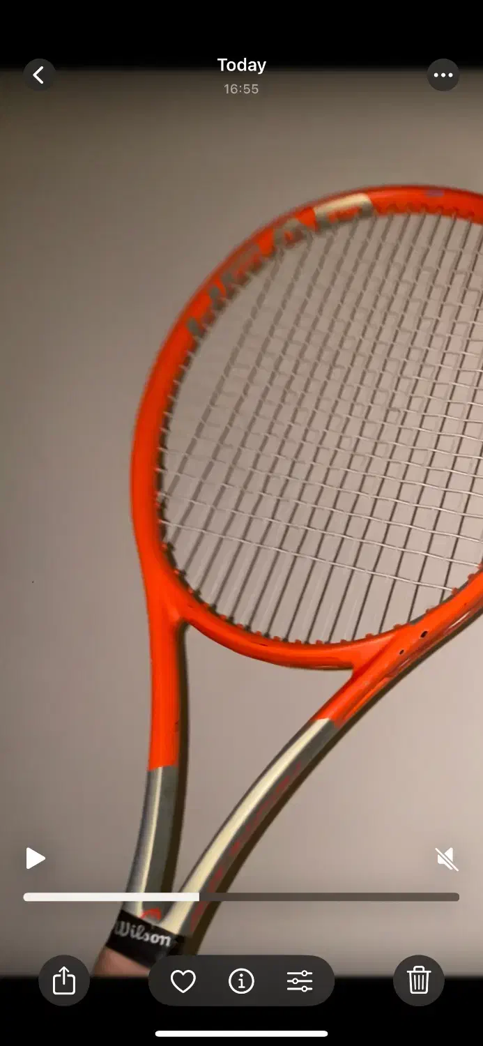 راکت تنبس head  مردانه گریپ ویلسون|ورزش‌های توپی|ساری, |دیوار