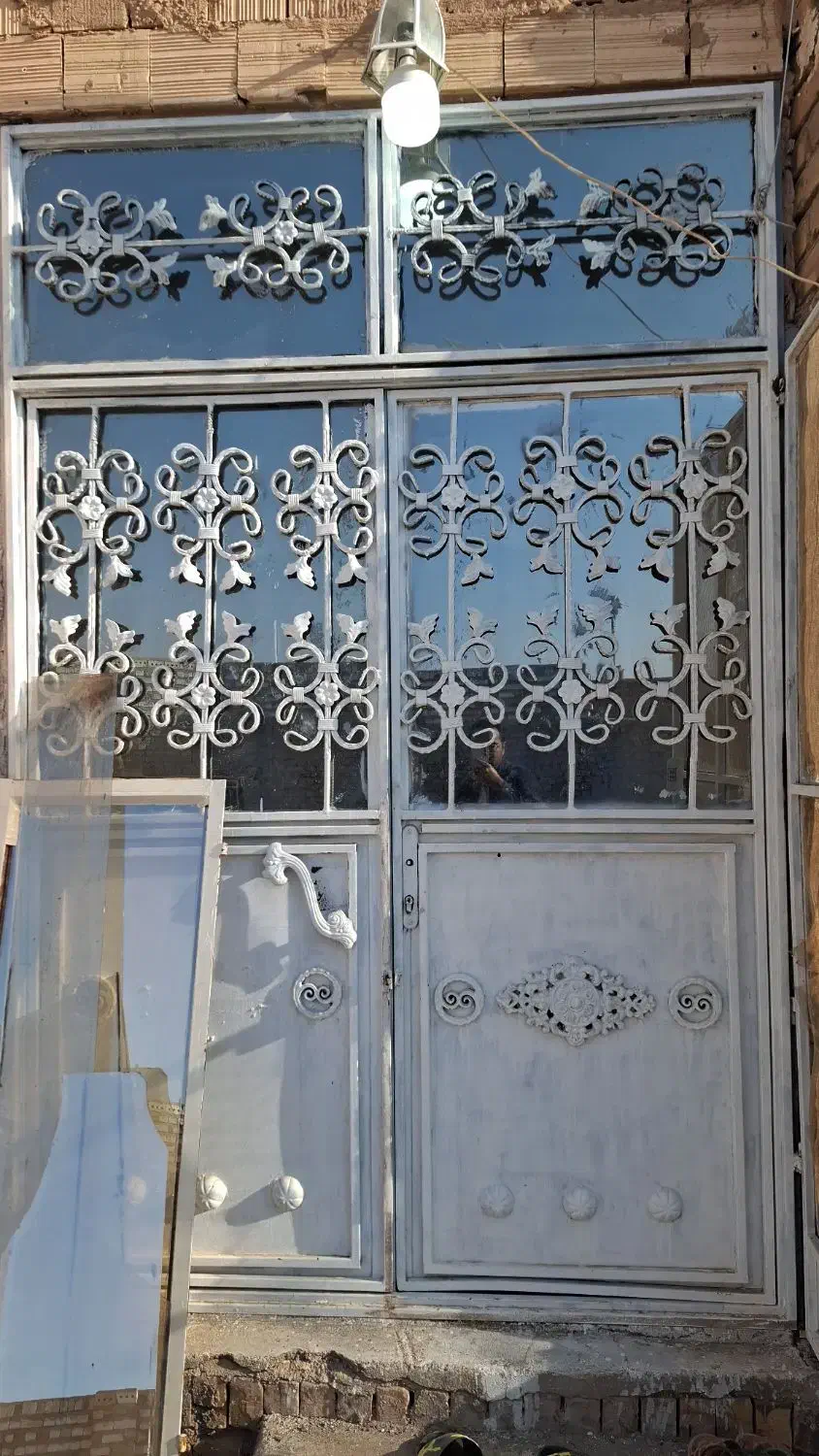 درب آهنی ورودی|مصالح و تجهیزات ساختمان|تایباد, |دیوار