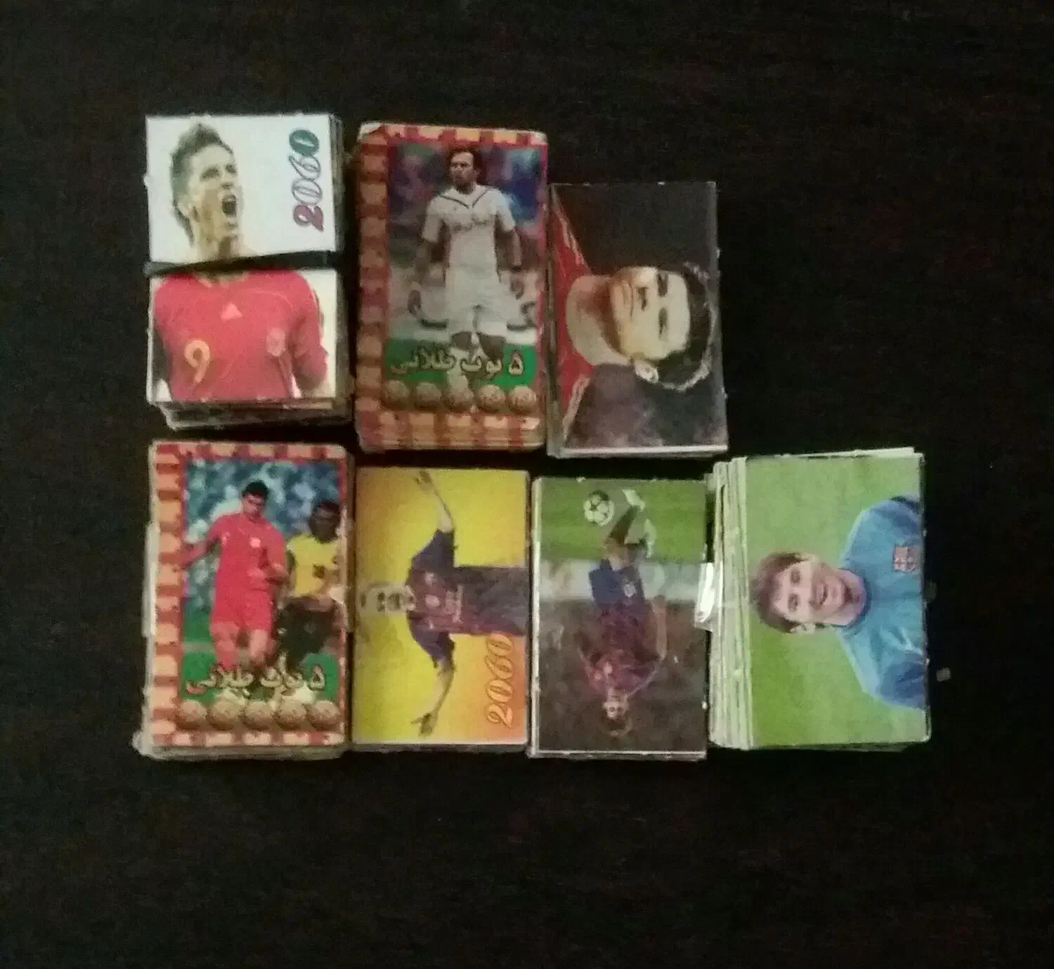 کارت بازی فوتبالی نوستالژی|کلکسیون و سرگرمی|قائمشهر, |دیوار