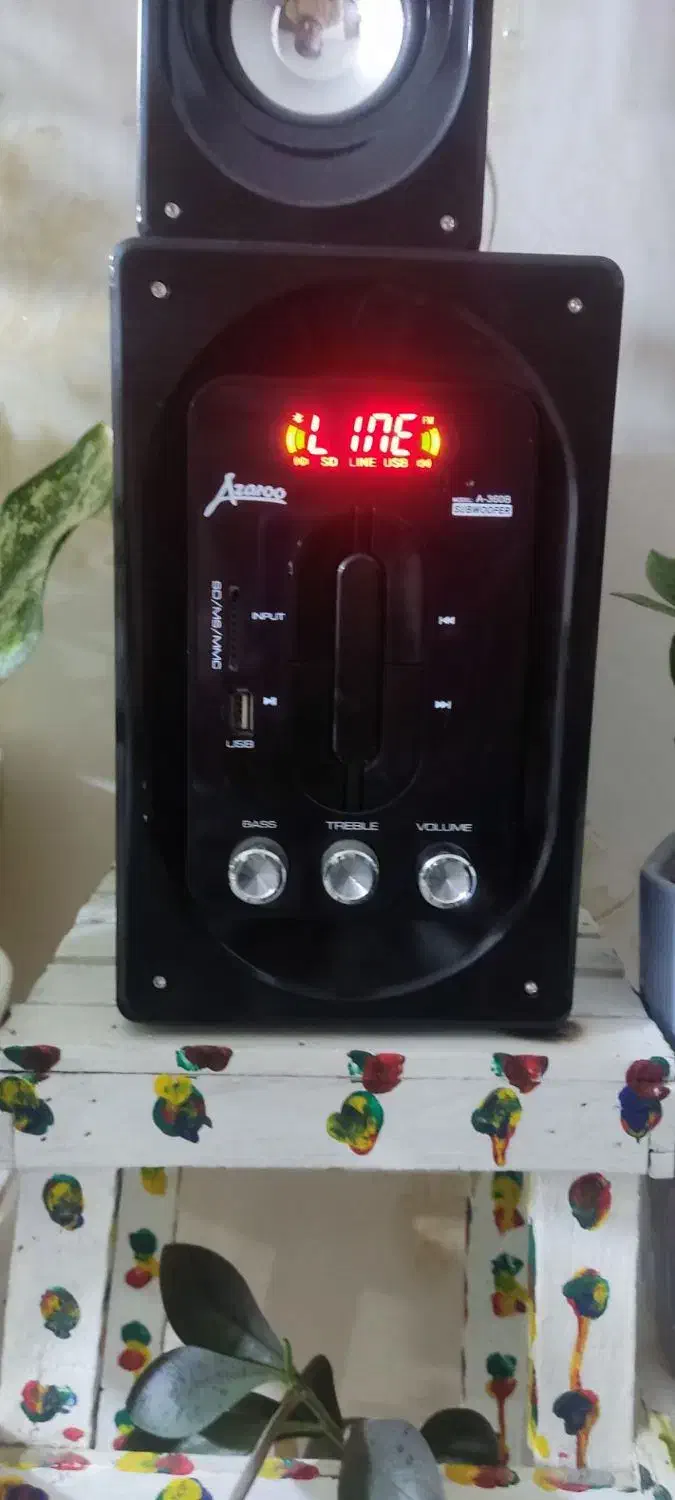 اسپیکر ۳تیکه در حد خیلی نو|سیستم صوتی خانگی|گلبهار, شهر جدید گلبهار|دیوار