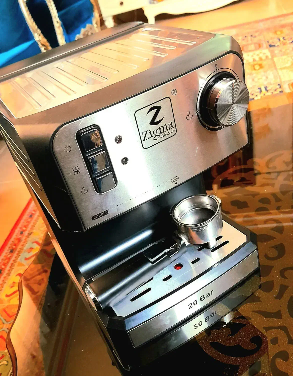 اسپرسو ساز ( قهوه ساز ) زیگما 20BAR|سماور، چایساز، قهوهساز|لاهیجان, قیام|دیوار