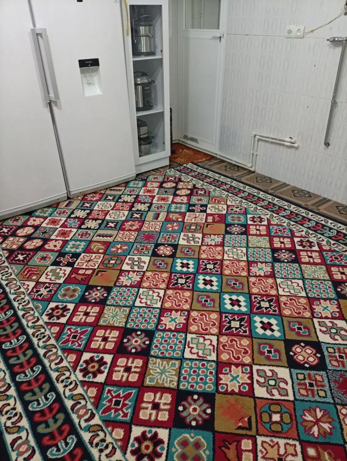 گلیم فرش 9متری کم کارکرد|گلیم، جاجیم، گبه|جوانرود, |دیوار