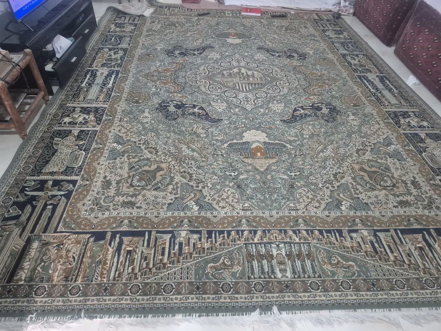فروش سه عدد فرش ۱۲ متری تمیز|فرش|گرگان, |دیوار