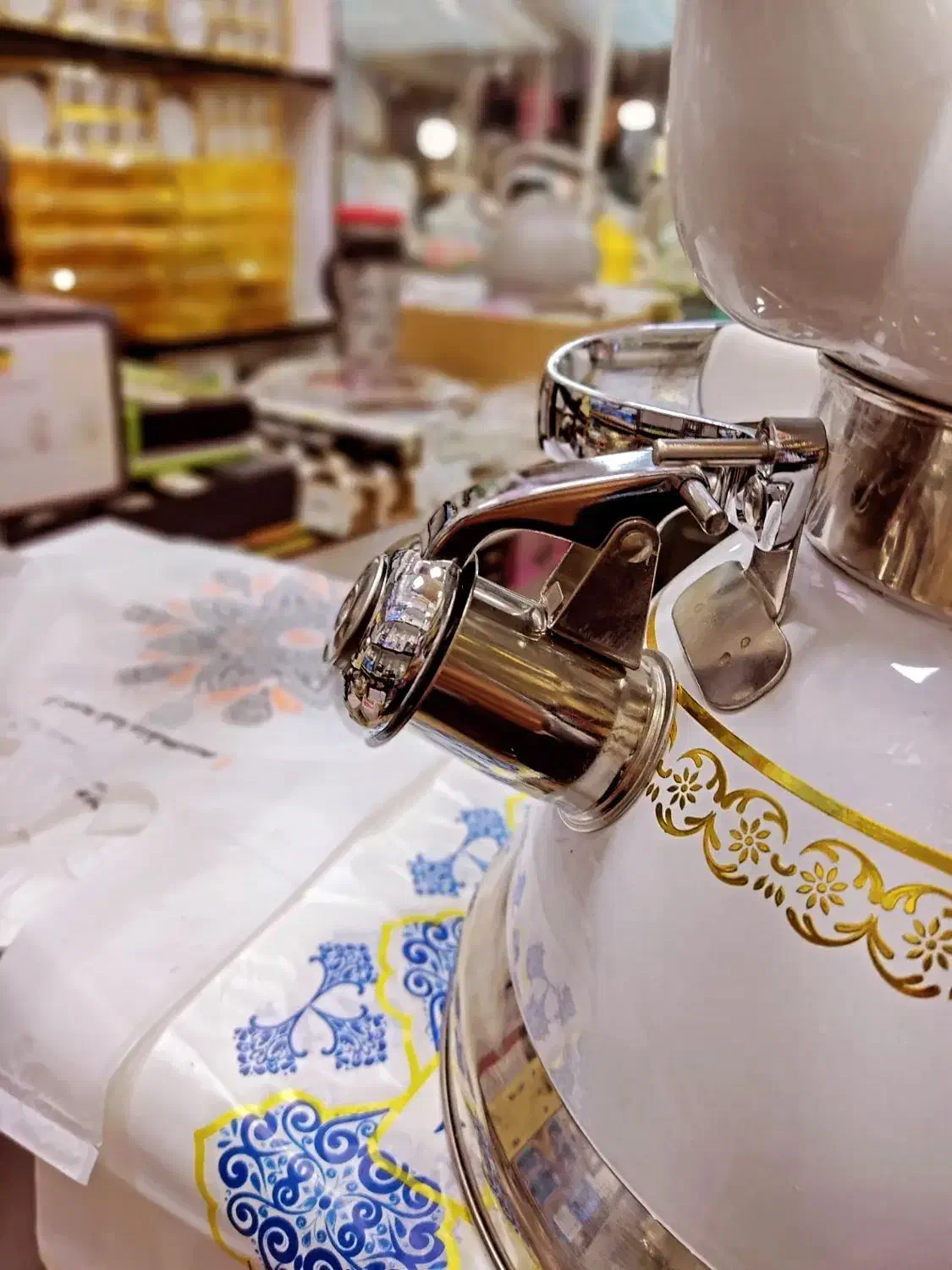 کتری و قوری لعابی|قوری، کتری، قهوهساز دستی|جوانرود, |دیوار