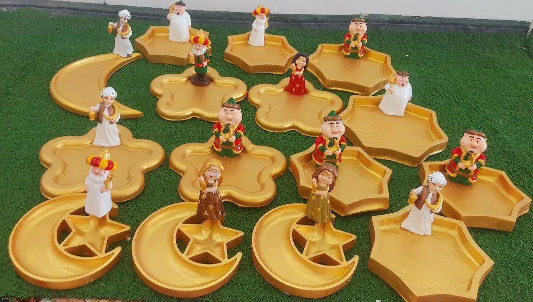 کارای تزئینی رمضانی|مجسمه، تندیس، ماکت|اهواز, کمپلو جنوبی|دیوار