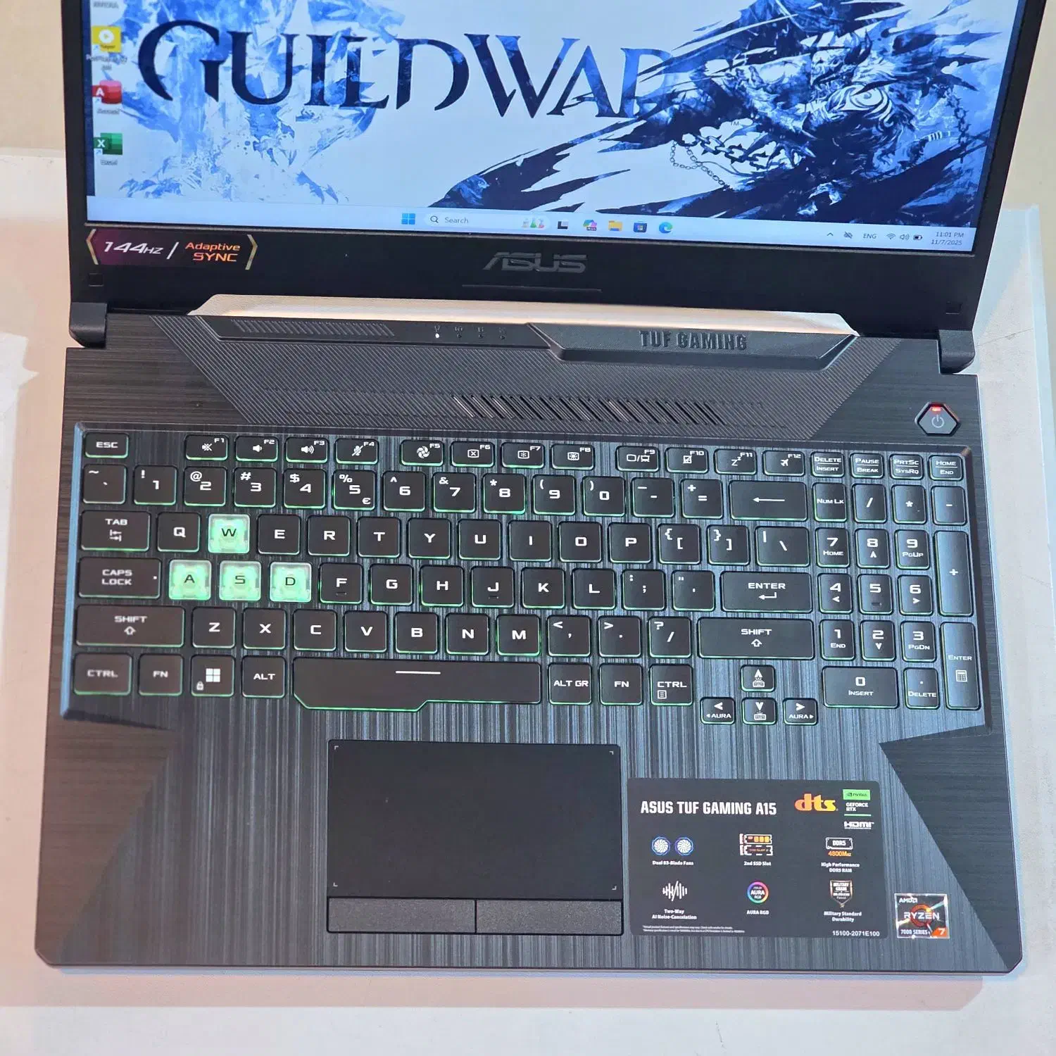 لپتاپ ایسوس ASUS TUF Gaming FA507 قدرتمند|رایانه همراه|شیراز, ملاصدرا|دیوار